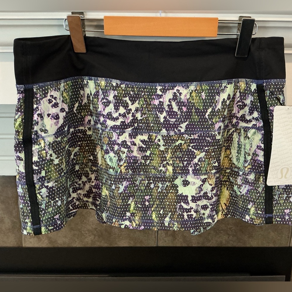 Lululemon Pace Rival Skirt II! Sz. 12! New With Tags!